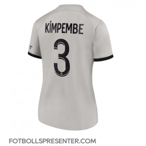 Paris Saint-Germain Presnel Kimpembe #3 Borta Matchtröja Dam 2022-23 Kortärmad